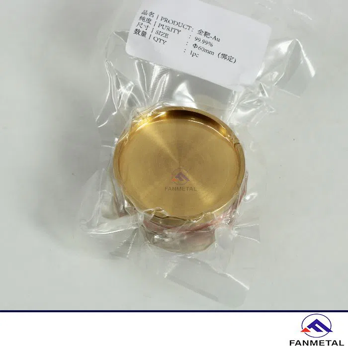 China Gold Sputter Target