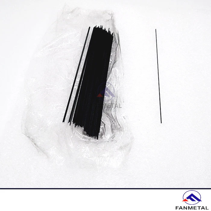 Straight tungsten wire